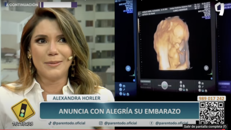 ¡Bendición inesperada! Alexandra Hörler rompe en llanto en vivo tras anunciar que está embarazada: “Pensé que ya no podía, voy a cumplir 41 años”